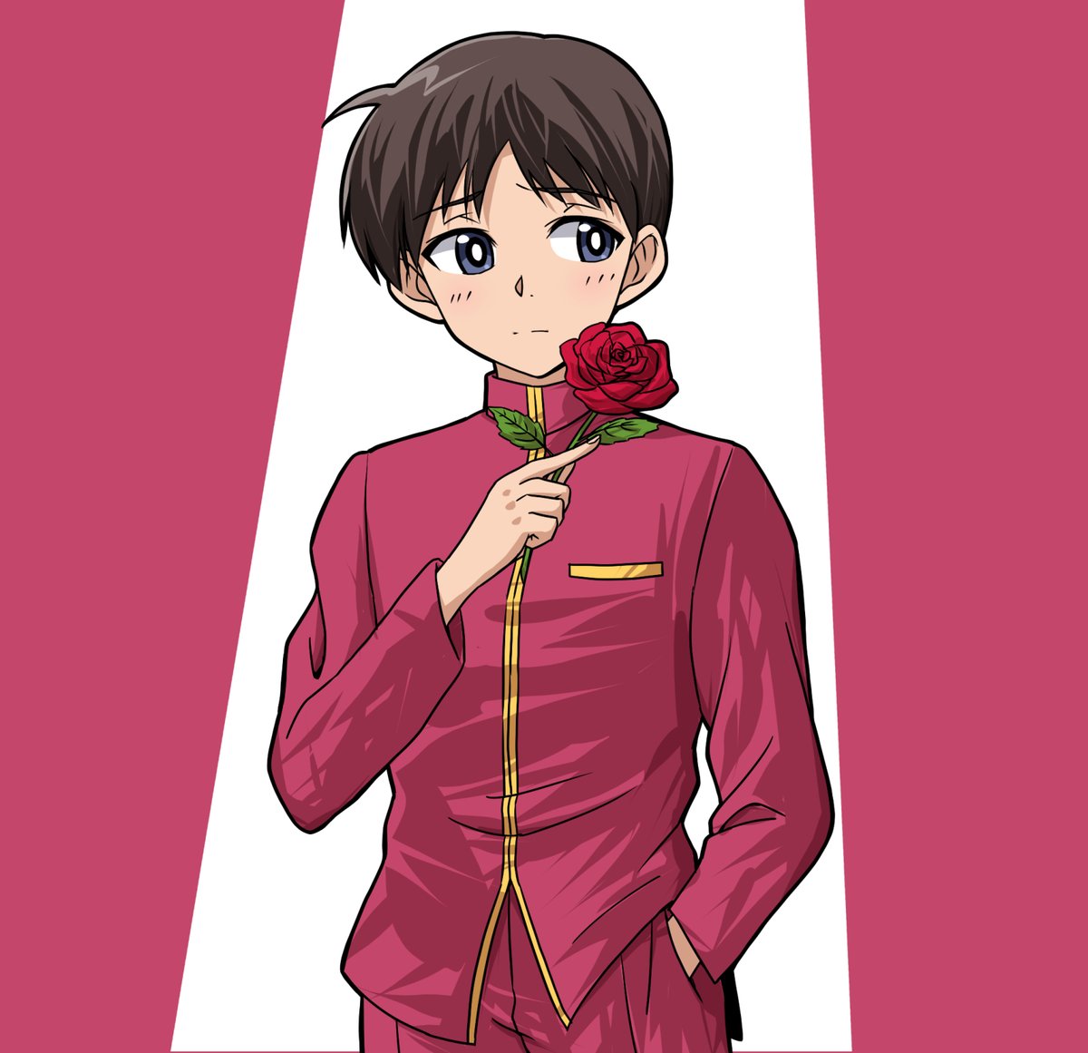 蔵馬「碇シンジ×蔵馬」|さしみのイラスト