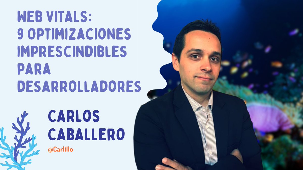 angular_meetup's tweet image. 🚀 Descubre los secretos de la optimización web con Web Vitals: 9 mejoras esenciales para desarrolladores en Angular. 🛠️ Únete a nosotros para aprender y compartir conocimientos. ¡La velocidad importa!💡 #WebVitals #OptimizaciónWeb
🗓️9 Ene | 12 MD CST
🦝bit.ly/acm-esp-2024-01