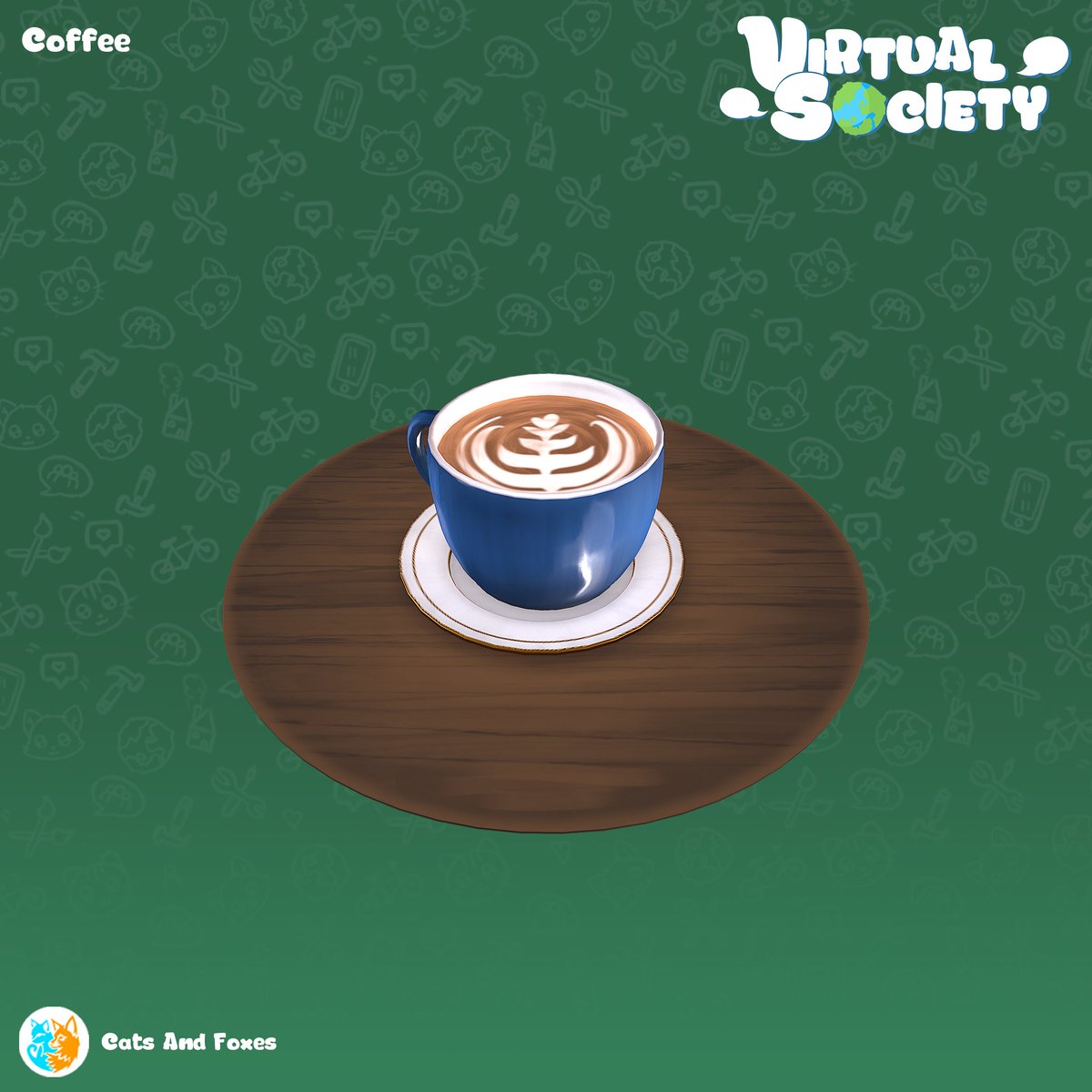 TVirtualSociety's tweet image. 🌨️🎮Warm up this winter season in VirtualSociety with a virtual cup of coffee in your snug living room. Share your favorite virtual chill-out moments. #VirtualSociety #CozyWinter