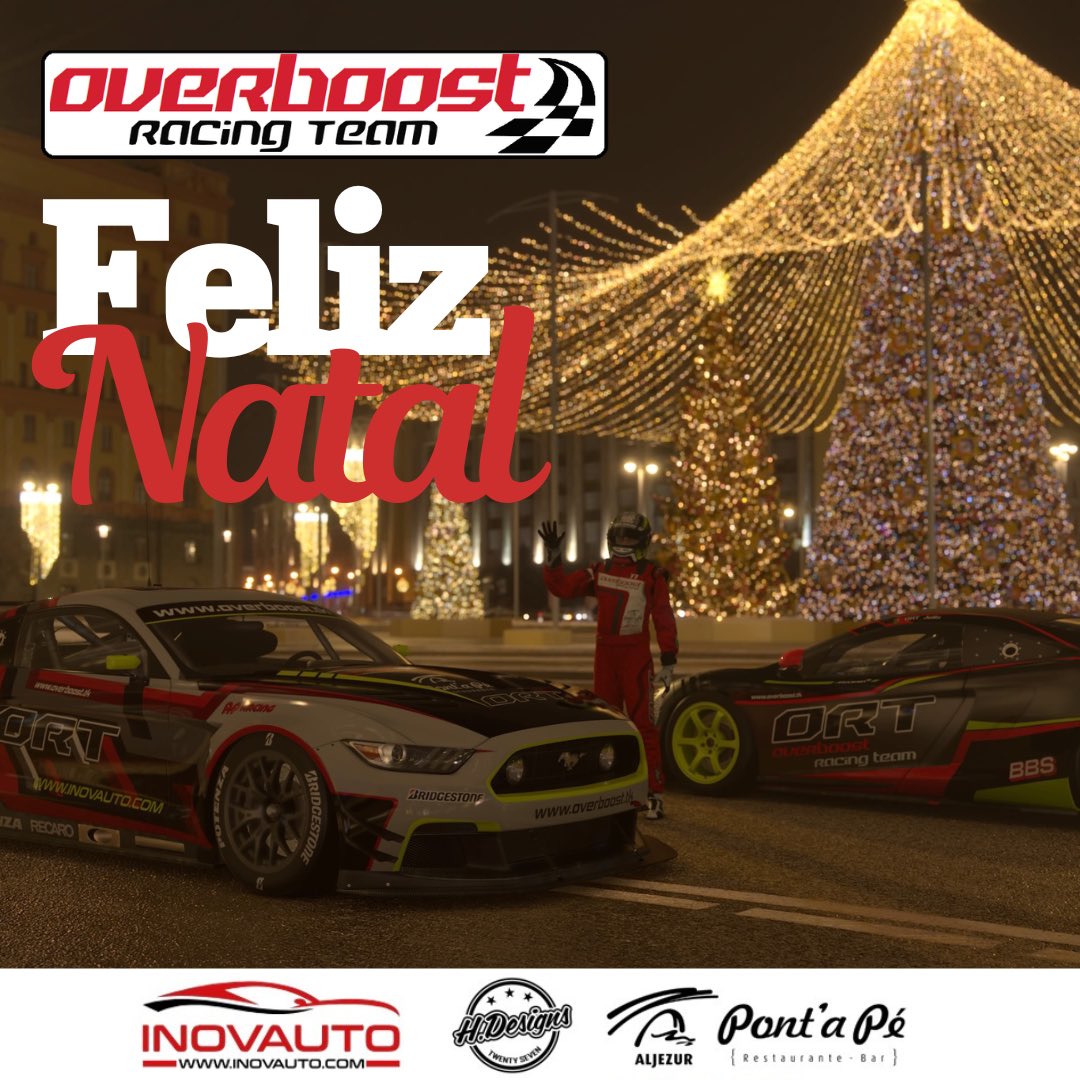 Overboost_RT's tweet image. Desejamos a todos os nossos Pilotos, patrocinadores e também a toda a restante comunidade de SimRacing um Feliz Natal, 🇪🇸Feliz Navidad 🎄