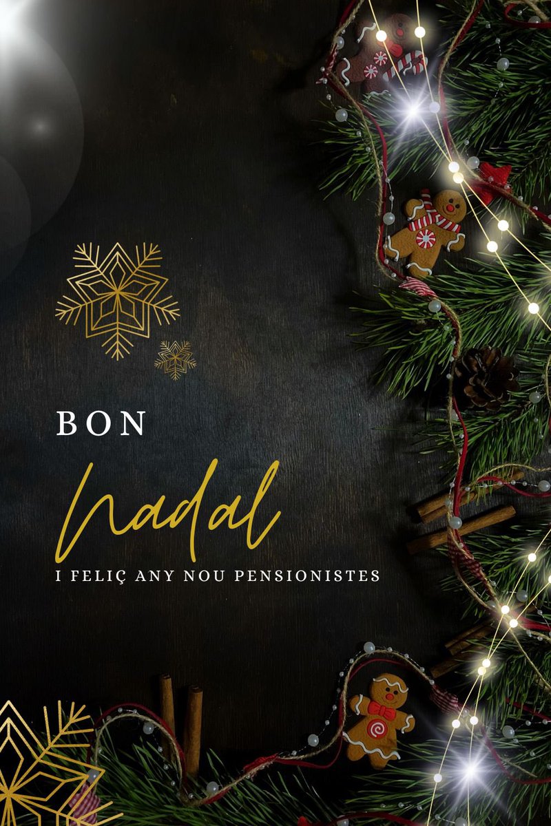 Bon nadal pensionistes