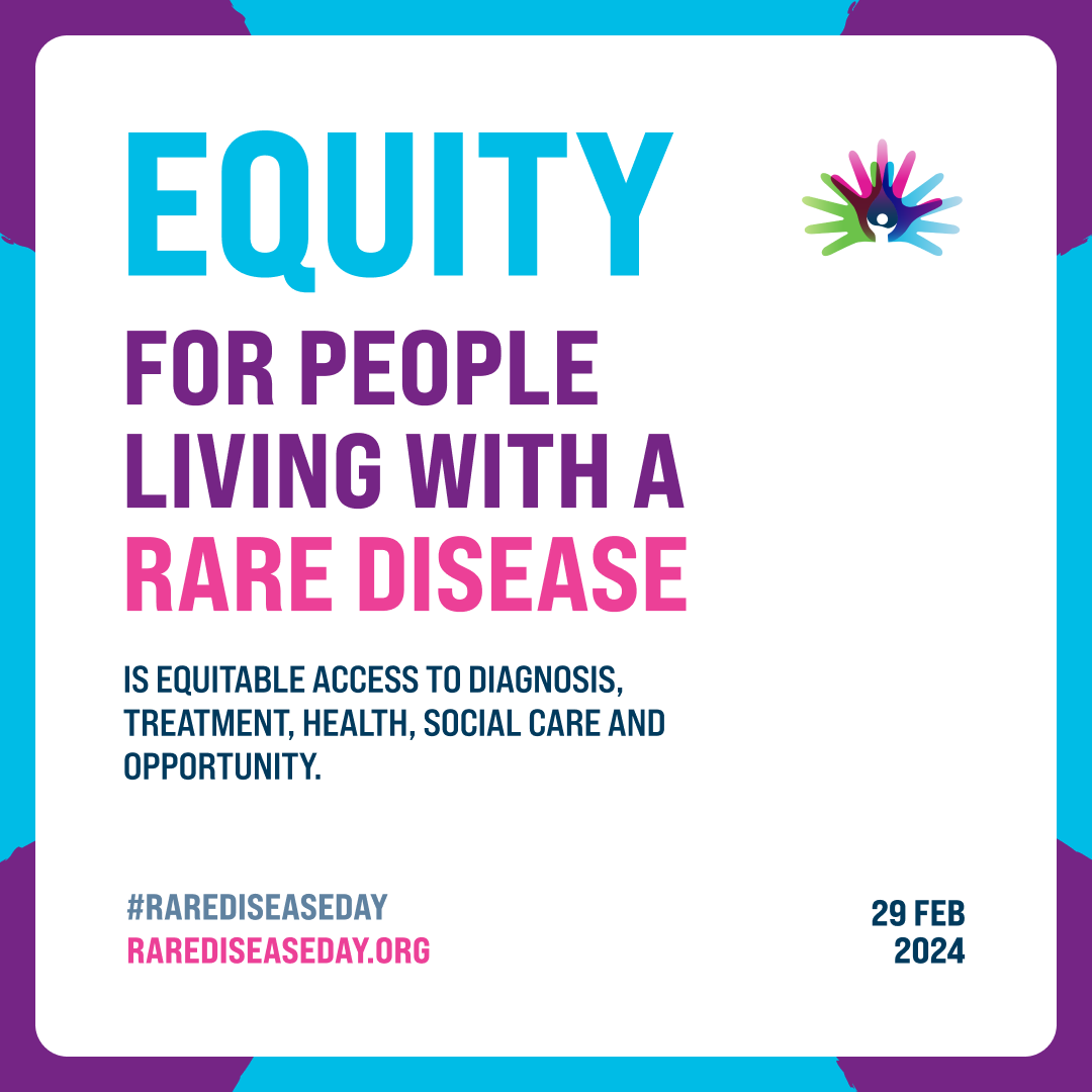 rarediseaseday's tweet image. Equity in diagnosis is not just a goal; it's a necessity for those facing rare diseases.

Join us in pushing for global healthcare unity. Together, we can bring change to the undiagnosed.🏥

#ShareYourColours #Awareness #RareDiseaseDay #LightUpForRare