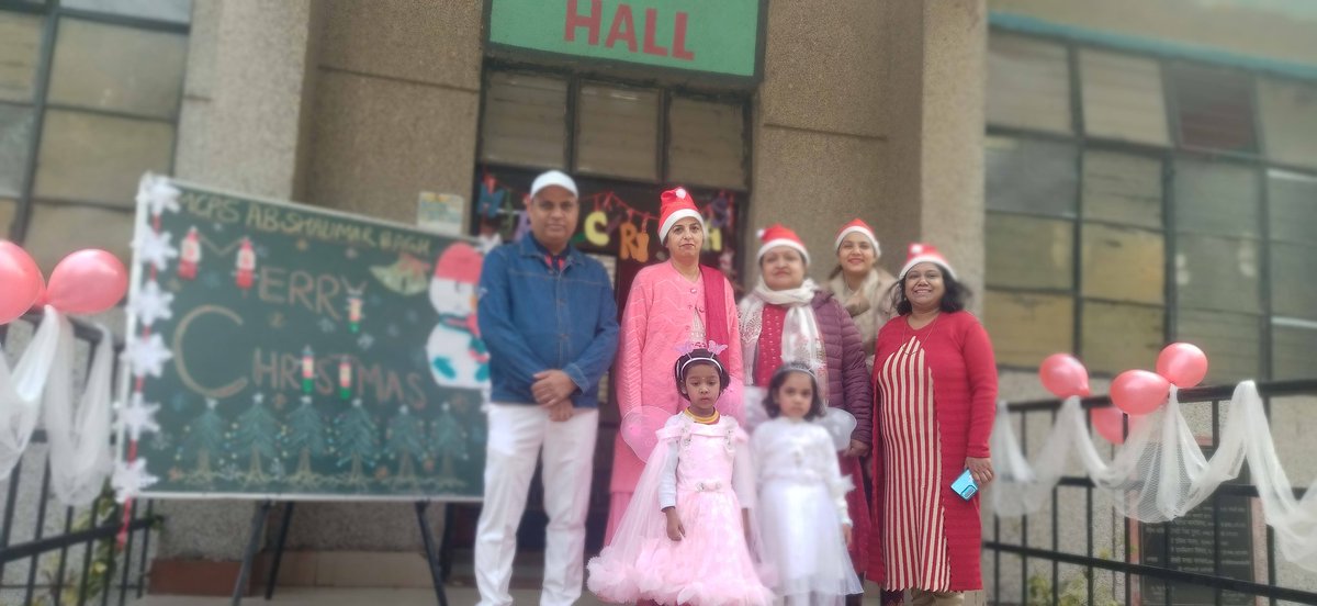 ab_mcps's tweet photo. "Christmas is the spirit of giving without a thought of getting"
Mesmerizing Christmas Celebration in MCPS AB SHALIMAR BAGH with a spread of Groovy Dances Performances and Adorable Getups of our young ones https://t.co/Z3hoJQCL0d