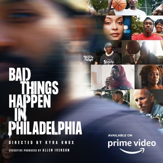 Before the year is out I have one more announcement to make! After an overwhelming response, "Bad Things Happen in Philadelphia" is NOW available to rent or buy on Prime Video today 🏀🎬