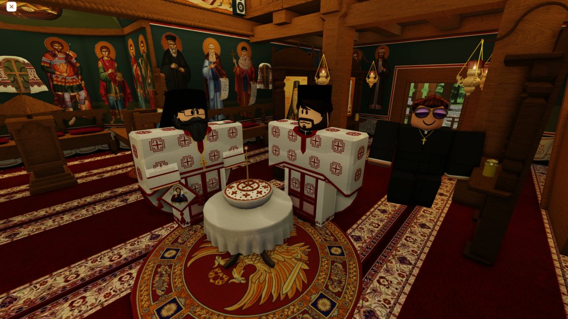 Father_Simos's tweet image. Divine Liturgy, Memorial Service and Sactification of the water for the feast of the 10 Martyrs in Crete, at Smerenia Monastery!