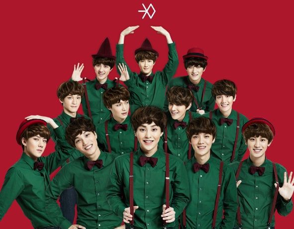 EXOBreakingNews's tweet photo. EXO "The First Snow" 11:00 KST: #EXO

#1 MelOn [=] 🔥🎉
#1 Genie [=] 🔥🎉
#1 Bugs [=] 🔥🎉
#1 FLO [=] 🔥🎉

13TH RAK (+1) 😭🎉 Genie will freeze starting from 1AM kst. If there is no major difference. Let's try to keep EXO on top till the end today. https://t.co/xv2DU4wHQM