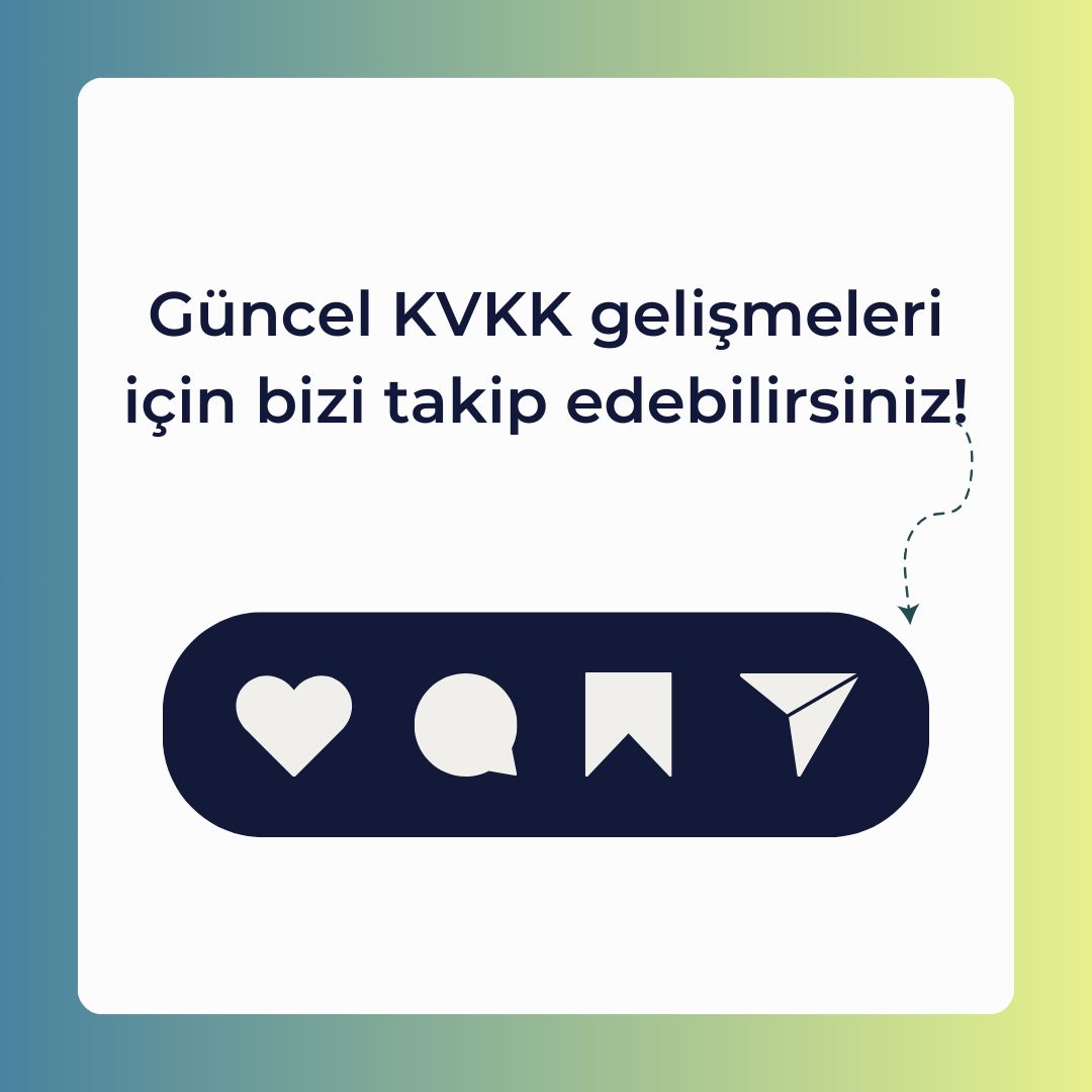 Rehber özeti!

Kişisel Verileri Korum Kurumunun geçtiğimiz günlerde yayınladığı "Mobil Uygulamalarda Mahremiyetin Korunmasına Yönelik Tavsiyeler" isimli rehberden bilmeniz gereken noktaları sizlere sunmaya devam ediyoruz. 

#mobiluygulama #kvkk