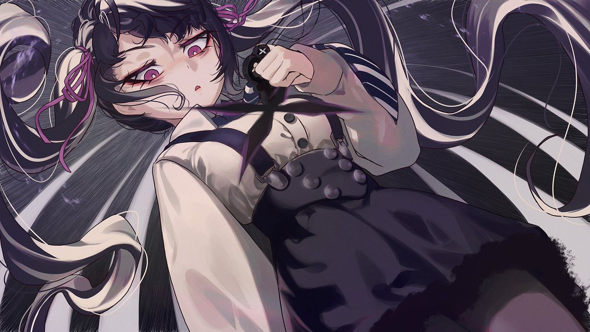 能力発動中のハリ。 