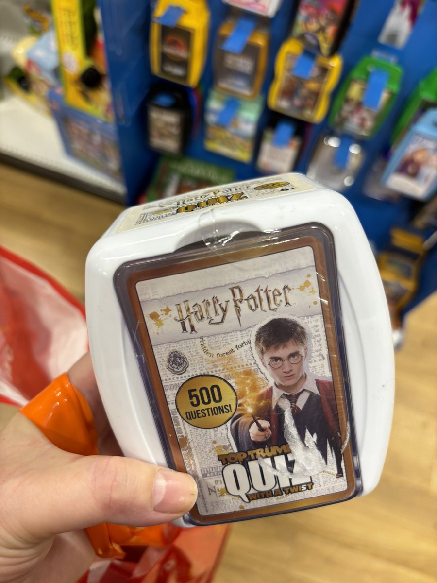 Thank goodness for Top Trumps, <a href="/adarsj99/">Alex Jones</a>, or I’d never get out of WH Smith’s…