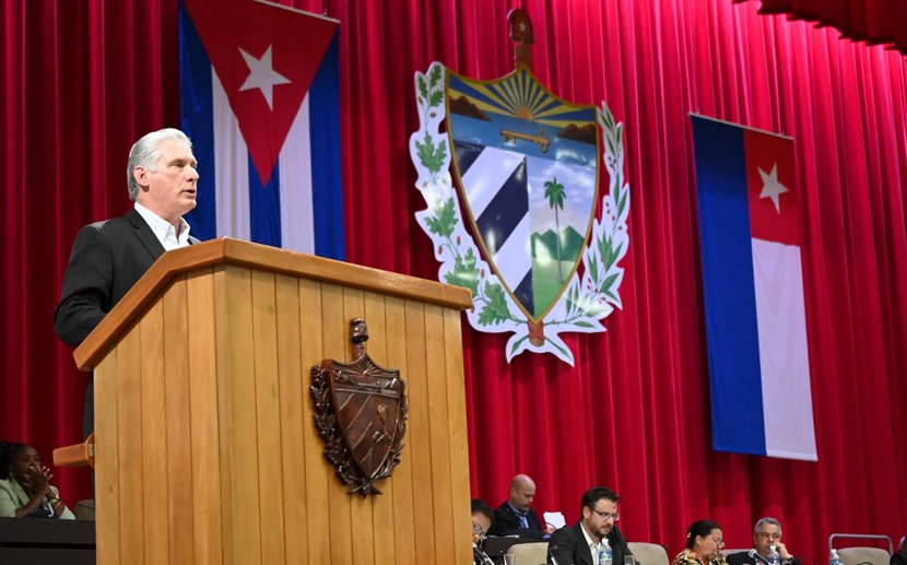 Discurso pronunciado por el Presidente de la República de #Cuba🇨🇺, <a href="/DiazCanelB/">Miguel Díaz-Canel Bermúdez</a>, en la clausura del Segundo Período Ordinario de Sesiones de la Asamblea Nacional del #PoderPopular 

#CubaLegisla 
Vía <a href="/PresidenciaCuba/">Presidencia Cuba 🇨🇺</a>

✅presidencia.gob.cu/es/presidencia…