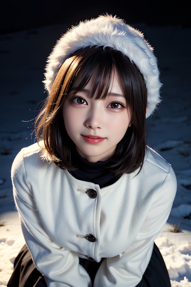 akaneaka303's tweet photo. 雪が綺麗と笑うのは君がいい❄️
I wish you could smile at me and say, "The snow is beautiful.”
#AIグラビア #AI美少女 #AIart #StableDiffusion #japanesegirl #AIgirlscollection #cosplay https://t.co/YUGMtLs284