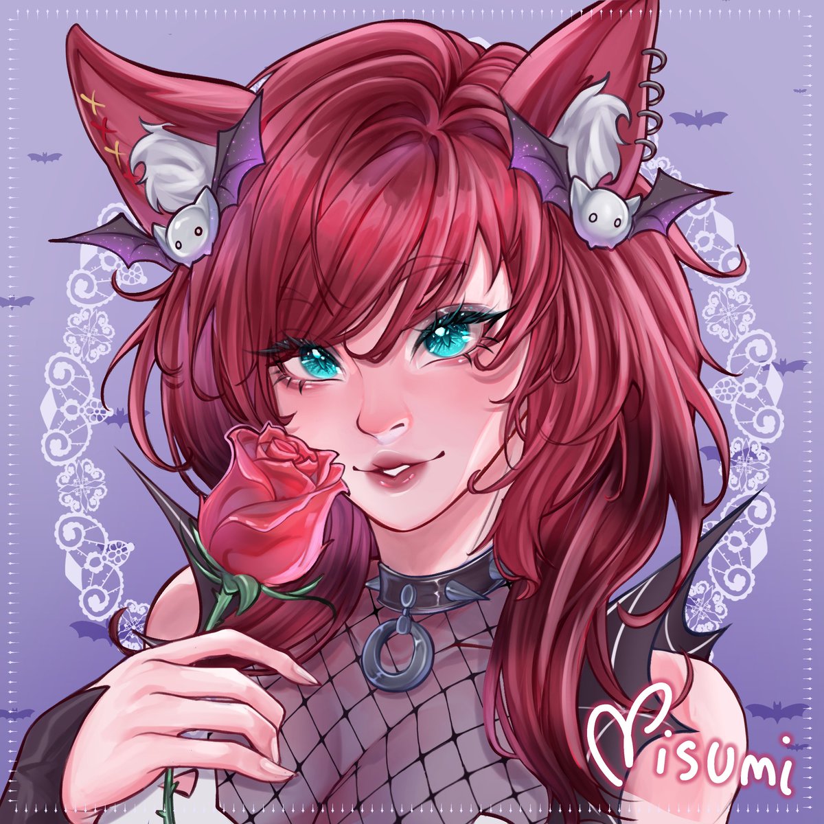 Nisumi_Art's tweet photo. [CM] Icon for @/azurithenekobat commissioned by @/KayArtist_ !
Happy Birthday Azuri! 💖 https://t.co/JEm04YRbXe