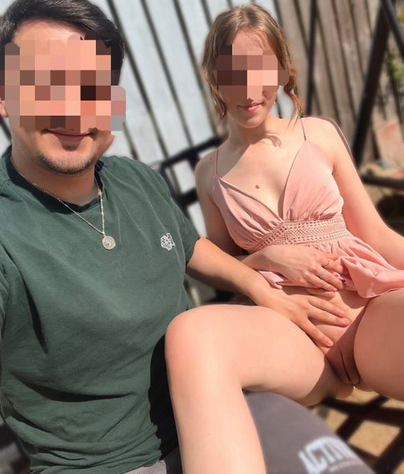 Little throwback pic to the summer where I could wear cute dresses &amp; no panties 🤭  I miss this! 😫 https://t