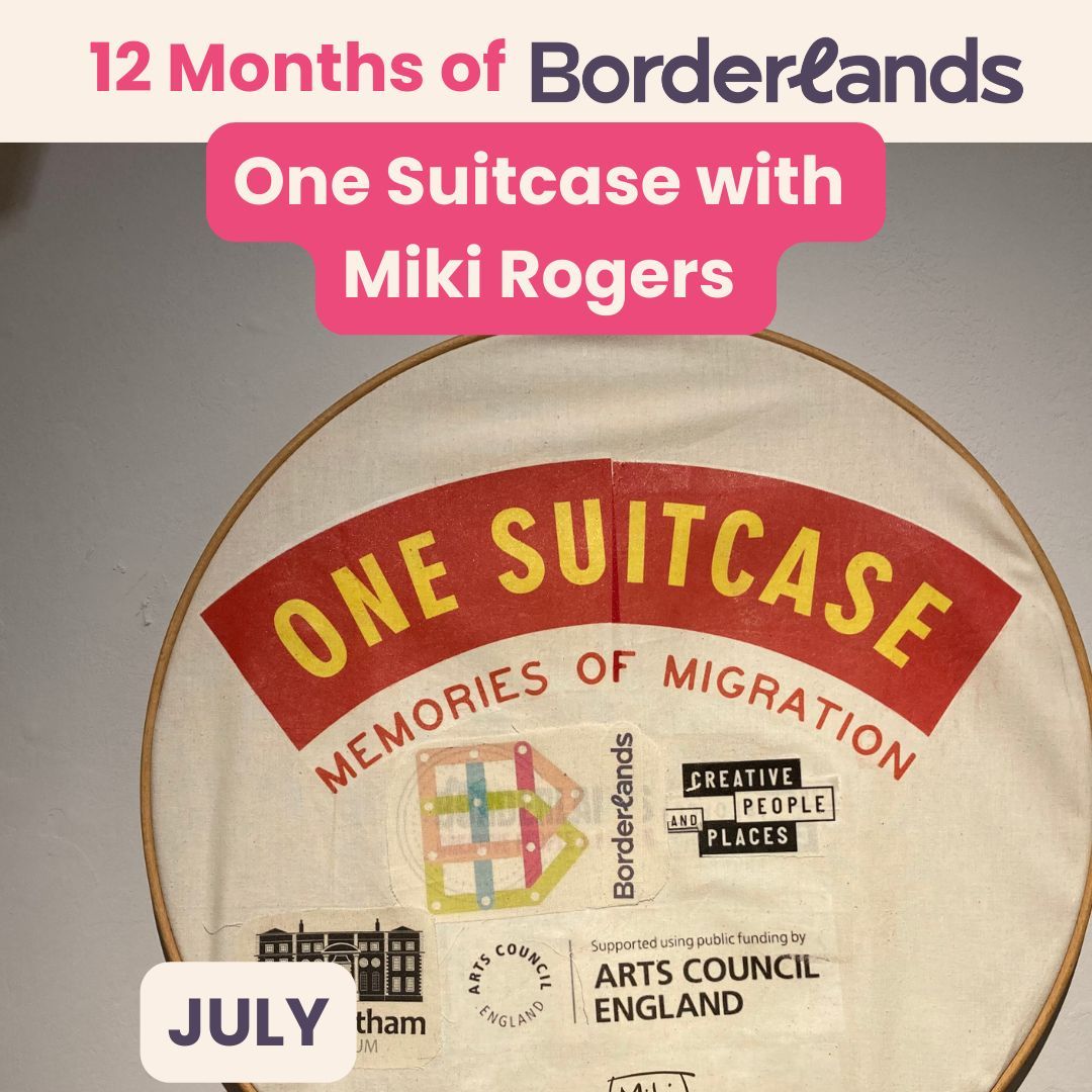 #12MonthsOfBorderlands showcasing a project from each month of 2023.
Artist @RubyandBlueMade collated lived experiences of wide range of migrant communities to South Tees as well as an exhibition at Kirkleatham Museum