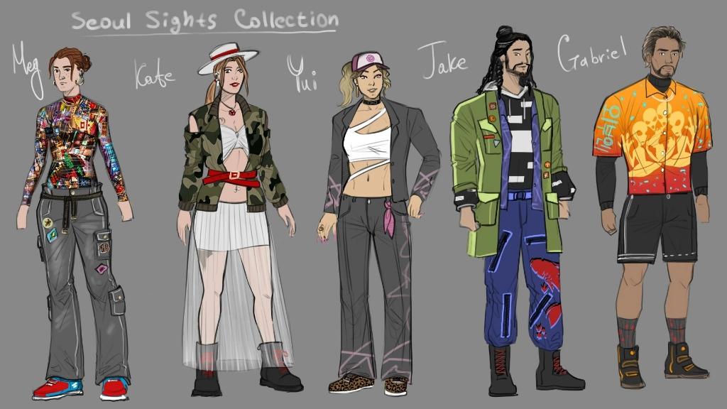 8/8
Big Rockabilly pack and Seoul Sight Collection