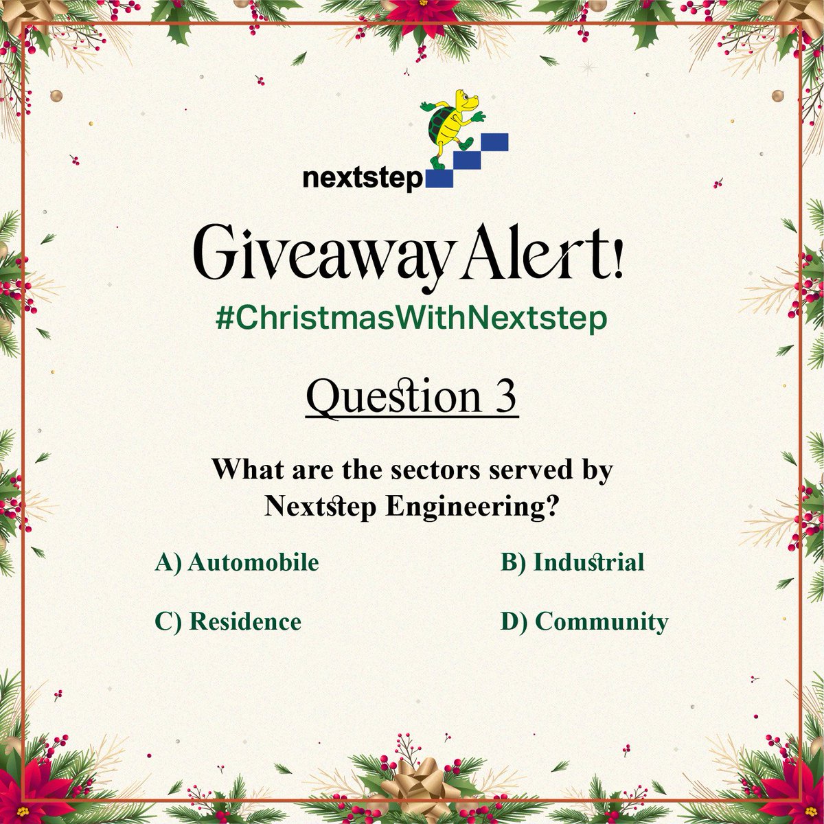 nextstepeng's tweet photo. #3rdquestion of #Christmas WithNextstep contest is here. Answer and get a chance to win fun goodies.
Follow Nextstep Engineering on all social media platforms and give the correct answer in the comments and tag 3 of your friends in it. https://t.co/5nzxlKATEo