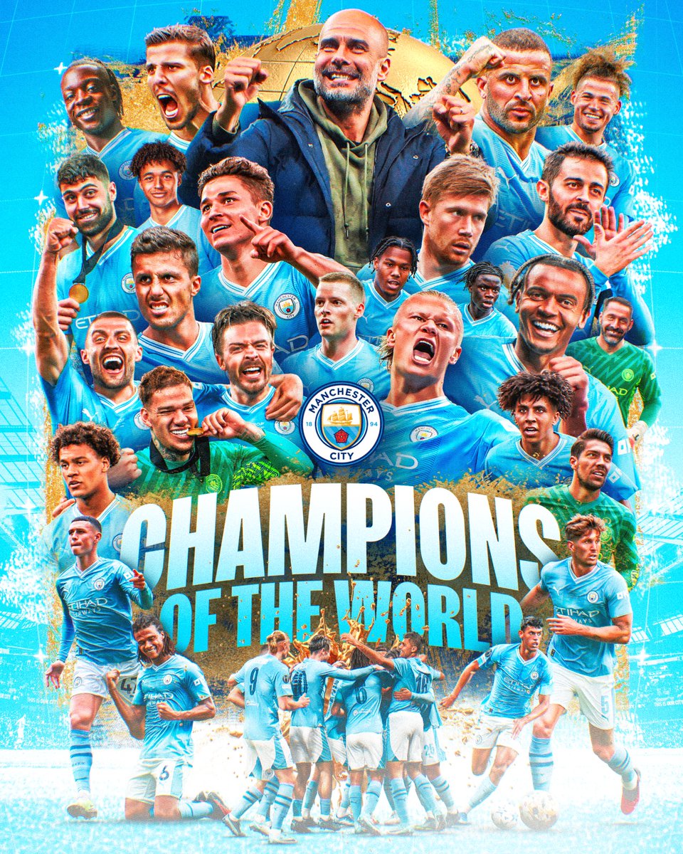 QNetOfficial's tweet photo. The best team in the land and all the world - Man City!
Congrats for being crowned *Champions of the World*, a momentous occasion in the history of the Club and a fitting result to cap off an extremely successful 2023 both on and off the pitch. 🥳💙🏆⚽
#qnetcity https://t.co/tDkqc6KhAI