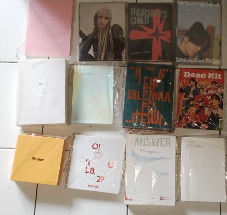 cbg3103's tweet photo. help RT retweet

hai semua, aku disini mau jual koleksi pc, album, merch aku. karena uangnya, mau aku pake buat kuliah, jadi lagi bener bener butuh sekali. aku lelang ya, offer aja sesuai budget kalian. hampir semua nya goodcon

t bts nct txt new jeans le sserafim black pink itzy https://t.co/xu79EKfMS6