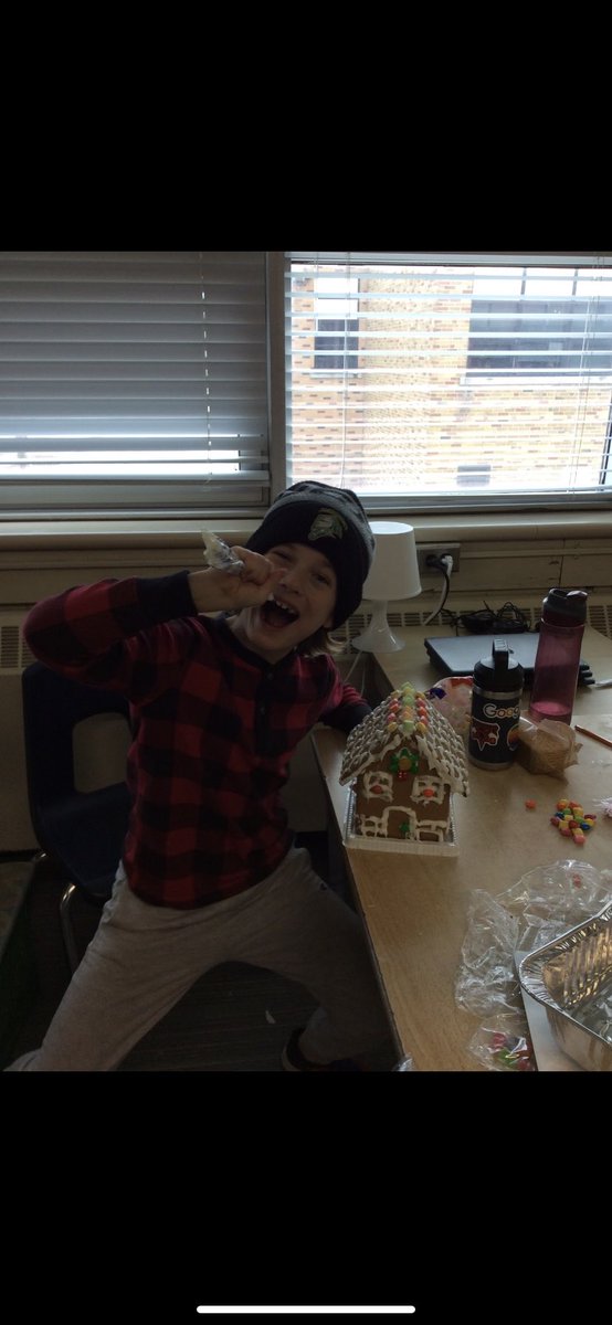 We had some pretty proud students @mountsfieldps during our Holiday Home building. Excellent idea @SabrinaTyrer and #Koehler #BuildingCommunity