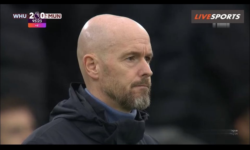 BigbenEra's tweet photo. RT @Iambeni_5: Ten Hag😮‍💨, Mainoo, Onana..Infact,the real question is,does Manchester United really train?? #WHUMUN https://t.co/9nE4Z1NUqU