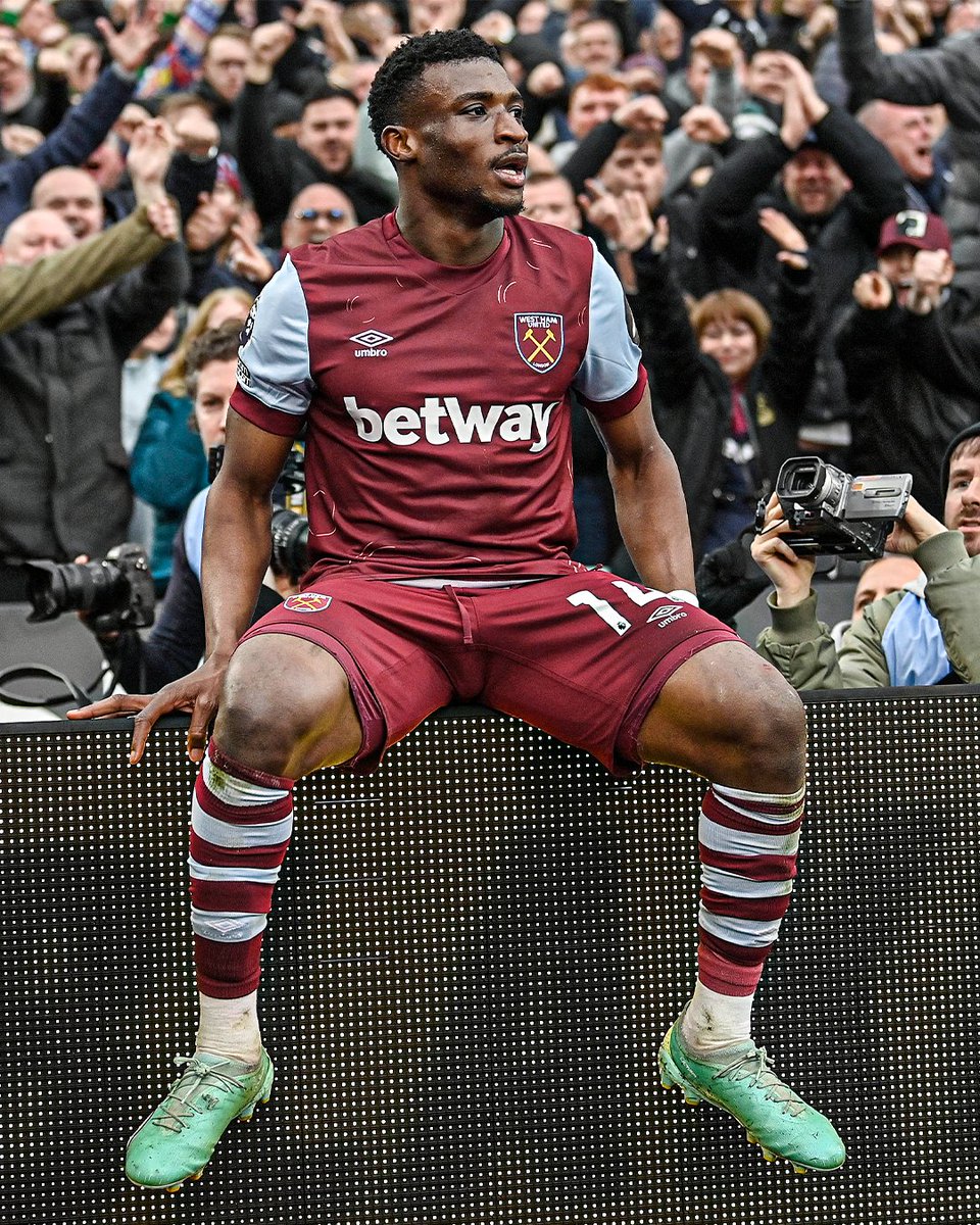 Mohammed Kudus has more Premier League goals (6) than the entire Man United attack this season (4) 😅