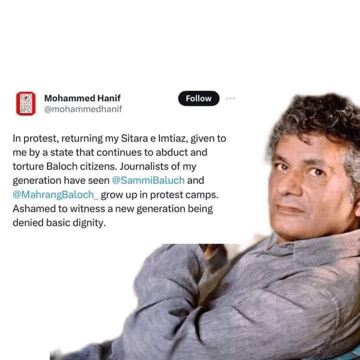 KanjeeRano's tweet photo. Red salute to Mr Mohammad Hanif 
Return of Sitara e Imtiaz https://t.co/YxcyirbmaB