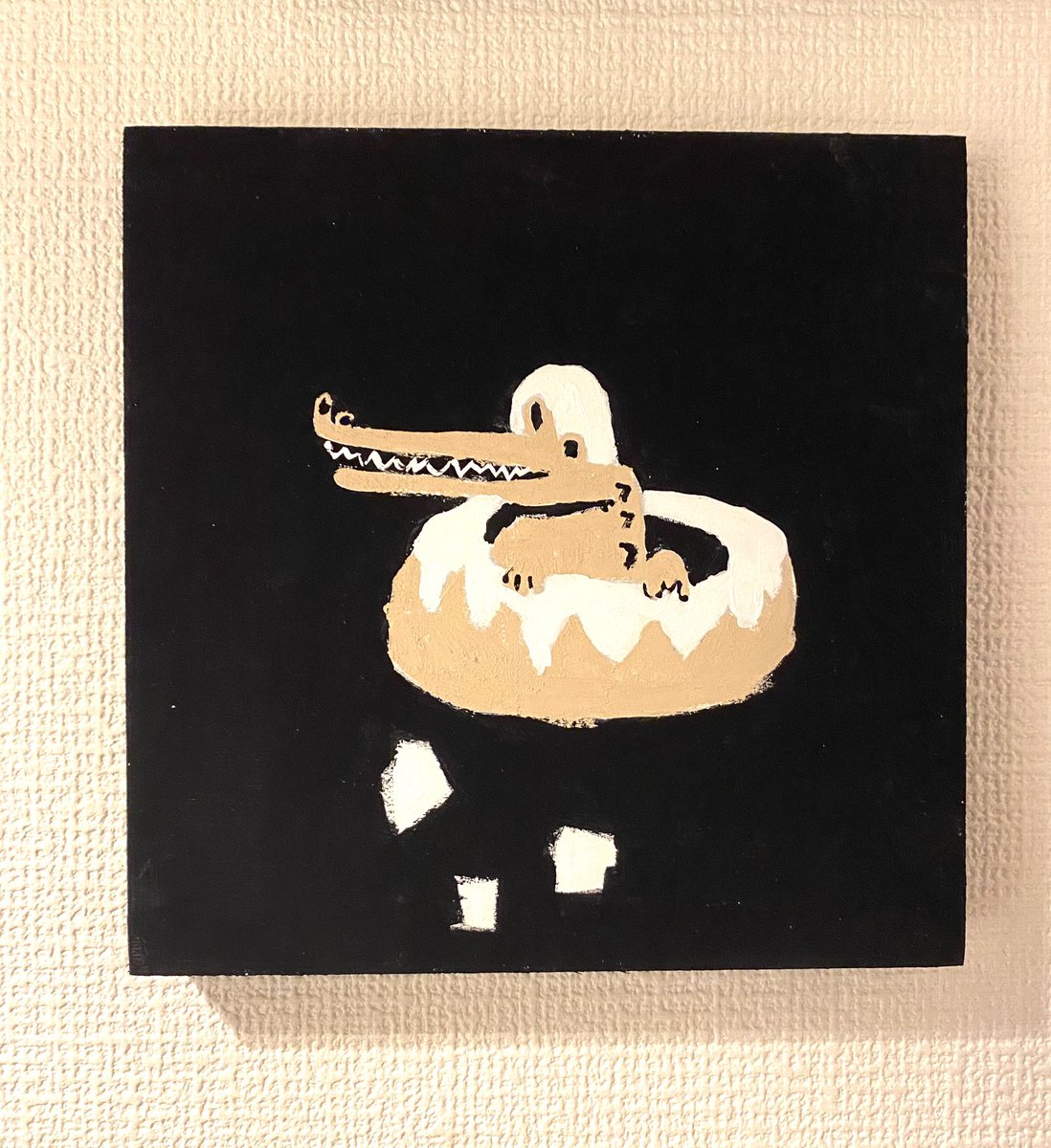 HumanHello46956's tweet photo. See you later alligator 

#alligator #art #donuts #Illumination #イラスト #ワニ　#絵 https://t.co/6OjN4gvsw0