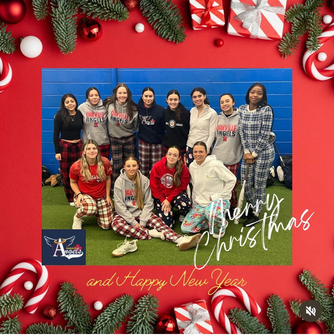 Merry Christmas &amp; Happy New Year from the Oakville Angels 06! 🎄🦌🎅