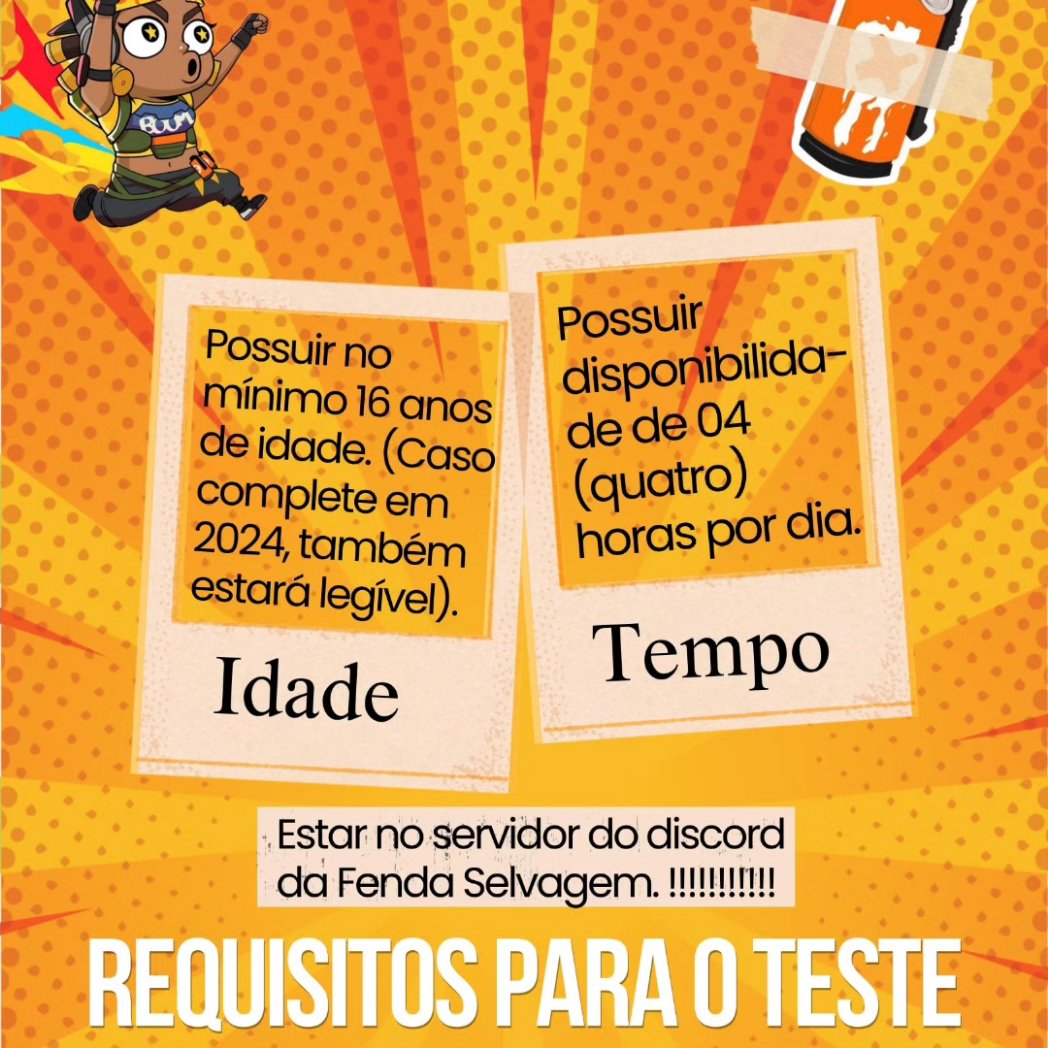 FSelvagem45945's tweet photo. Requisitos: https://t.co/JVEzpUsWTg