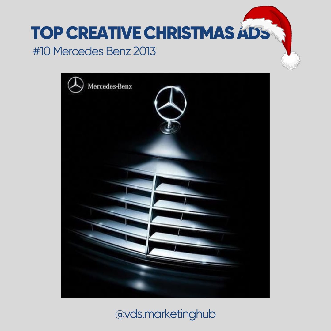 VdsMarketing's tweet photo. The top 10 most creative #marketingcampaigns that would never get old.
Tis the season
#marketing #digital #christmas #jingle #jinglebells #tistheseason #santa #mercedes #tide #adidas #jordan #durex #pepsi #heineken #mcdonalds #apple https://t.co/THyu5Ro9uy