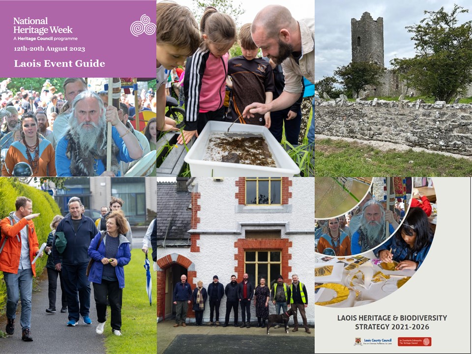 It has been a busy year for heritage in Laois and we have big plans for 2024!

Thanks to everyone involved in all the events & projects in 2023. Images can better capture the wide variety of Heritage Office activities, so here's just a flavour!
@HeritageCouncil 
@SocietyLaois