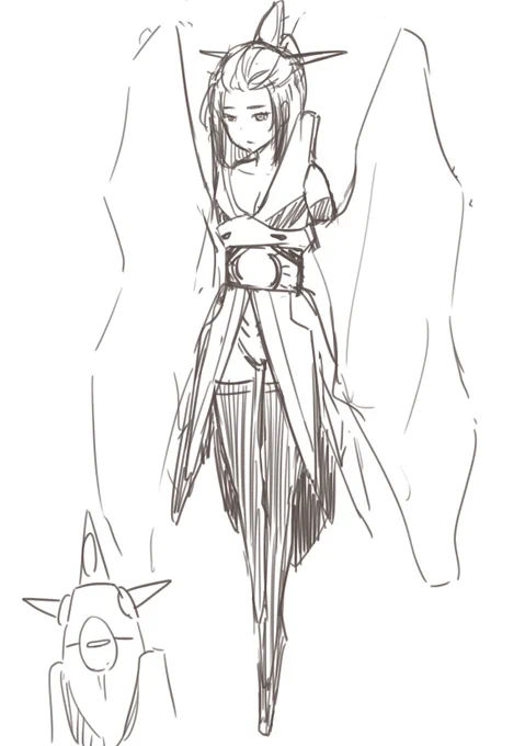 レントラー擬人化したらどうなるかチャレンジ 背中好き 