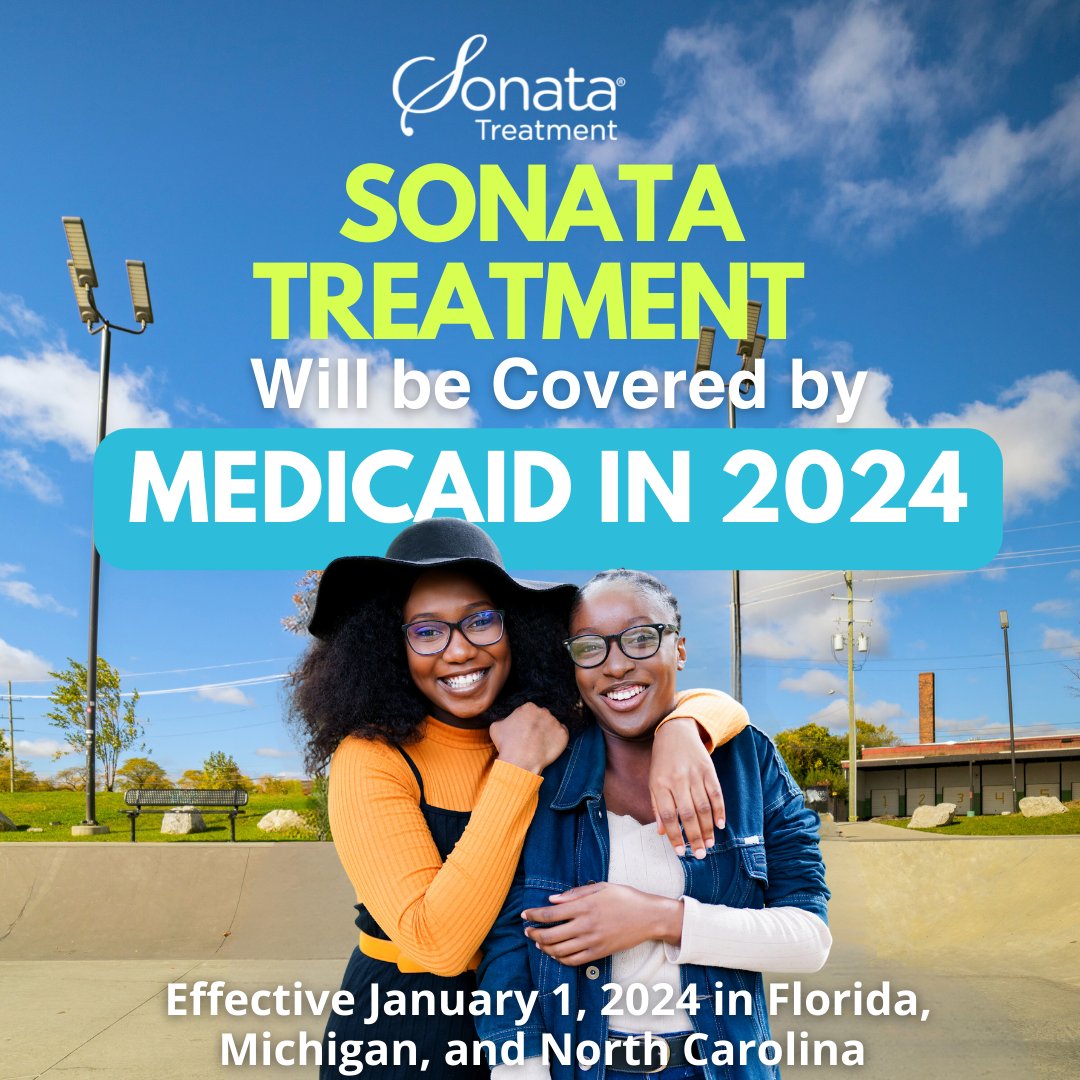 Exciting news for women in Florida, Michigan, and North Carolina! Starting January 1, 2024, Sonata Treatment will be covered by North Carolina and Florida #Medicaid. This marks the next step forward in making Sonata #Fibroid Treatment more accessible for women! #sonatatreatment