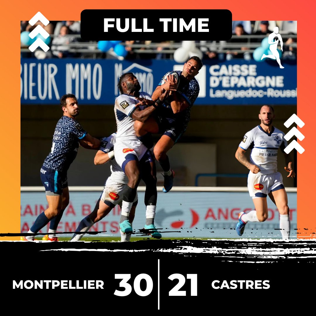 A hard fought win for Montpellier. For all the stats and insights📲 onelink.to/2ys565