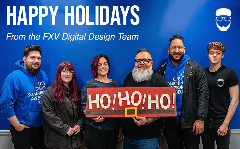 fxvdigital's tweet photo. The team here at FXV Digital Design will be closed to clients the week of December 25th, 2023 for our annual team building week. During this week, our team will be prepping awesome things for 2024. We can’t wait to share with you all what we’ve got coming in 2024! https://t.co/yAYOTp3aDT