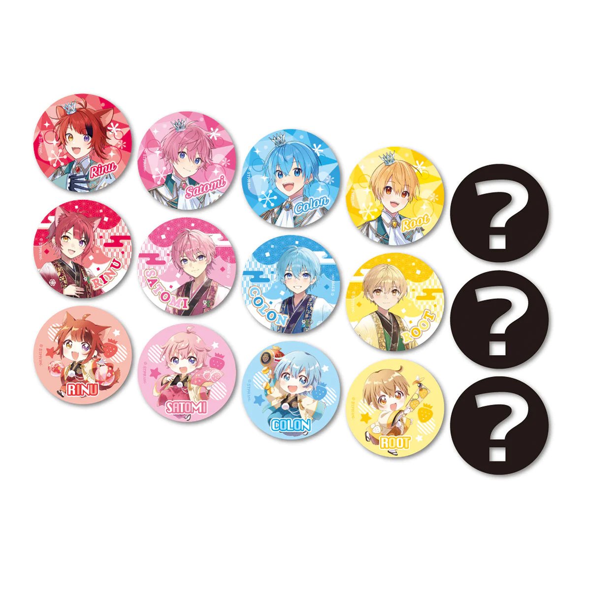 🍓すとぷり 新グッズ登場🍓 「#すとぷり 」 ランダム缶バッジ(2024 New