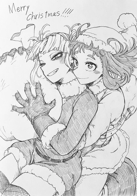 メリークリスマス!!2023
#ヒロアカ #ファンアート 