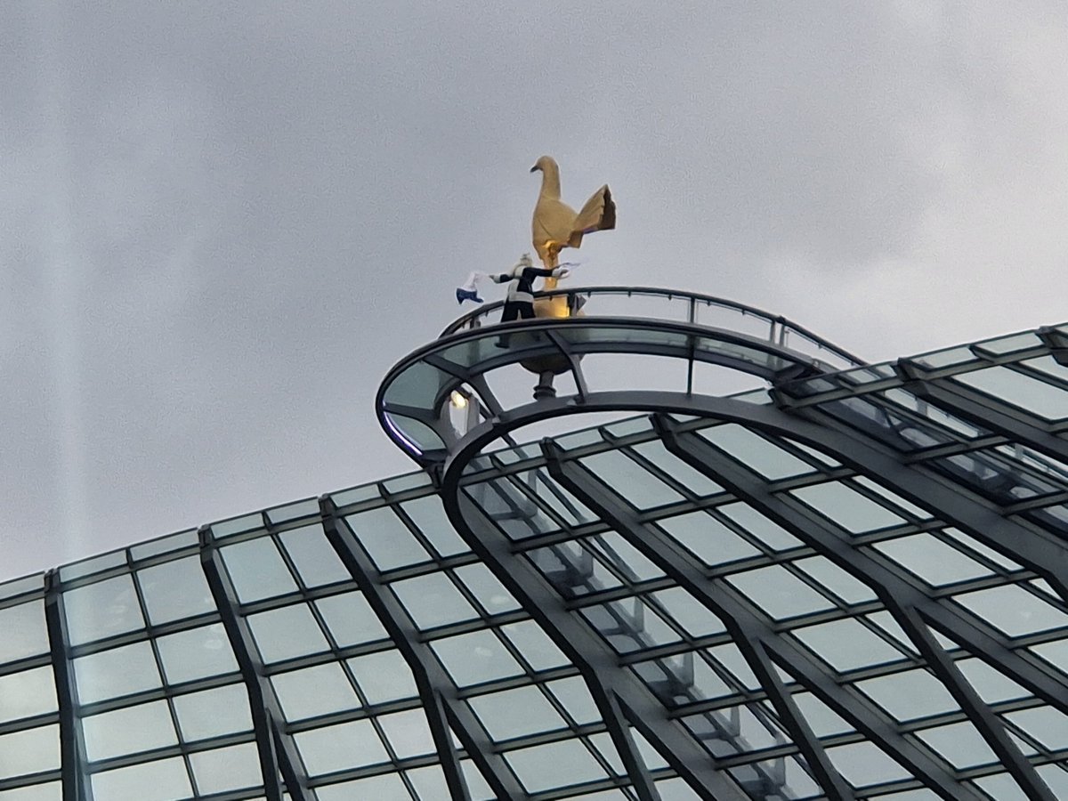 Always knew he was a Spurs fan.