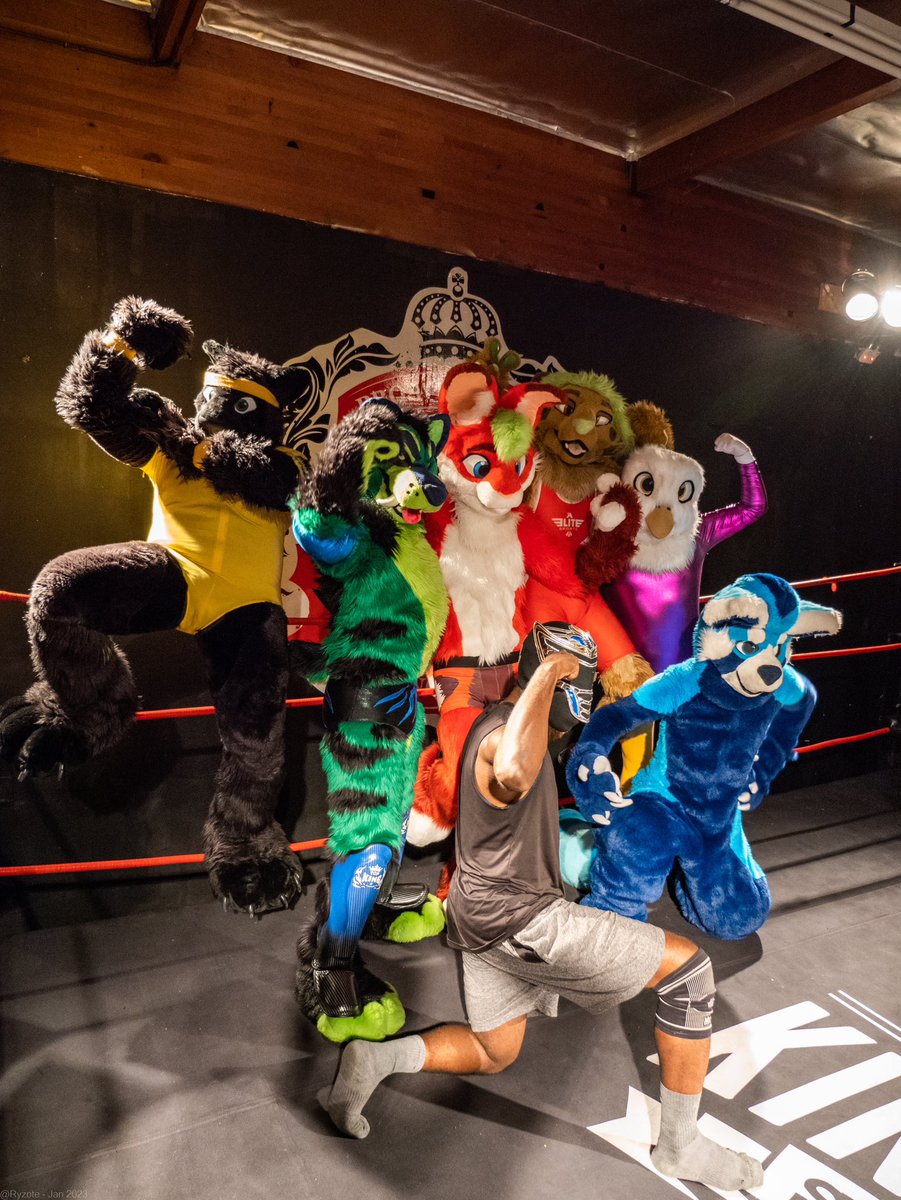 At Further Confusion 2024 this year, I’m looking to host a meetup at an Actual Pro Wrestling Gym! Wanna go? Are you going to be attending FC? Hit me up! :3!