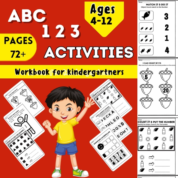 HealthFacts111's tweet photo. Buy ABC , 123 &amp; coloring math activity kindergarten workbook on @Gumroad https://t.co/joMtI3z8KQ https://t.co/5lCeXY1ei1