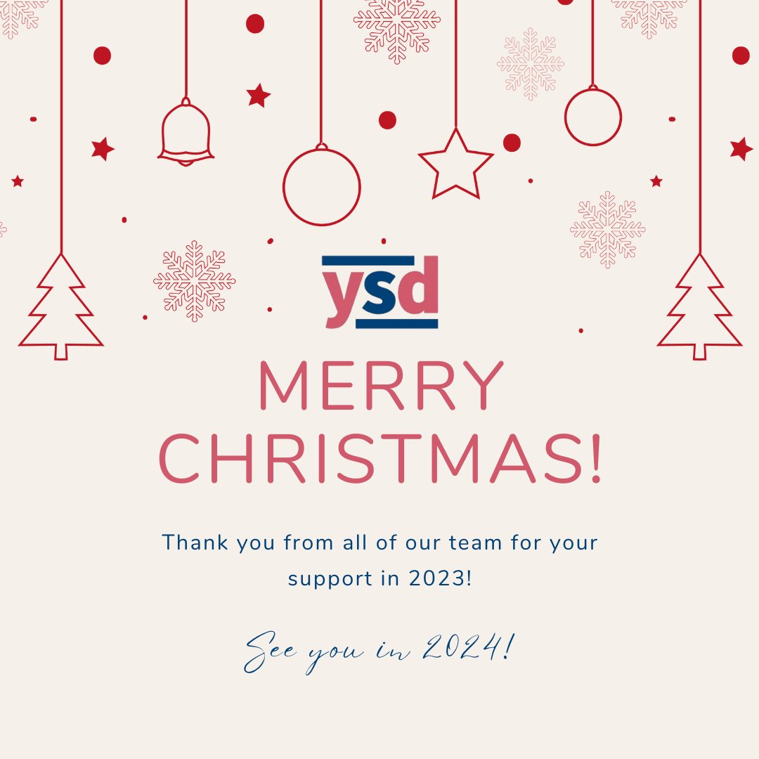 Merry Christmas! A massive thank you from all of our team for your support in 2023!🎄