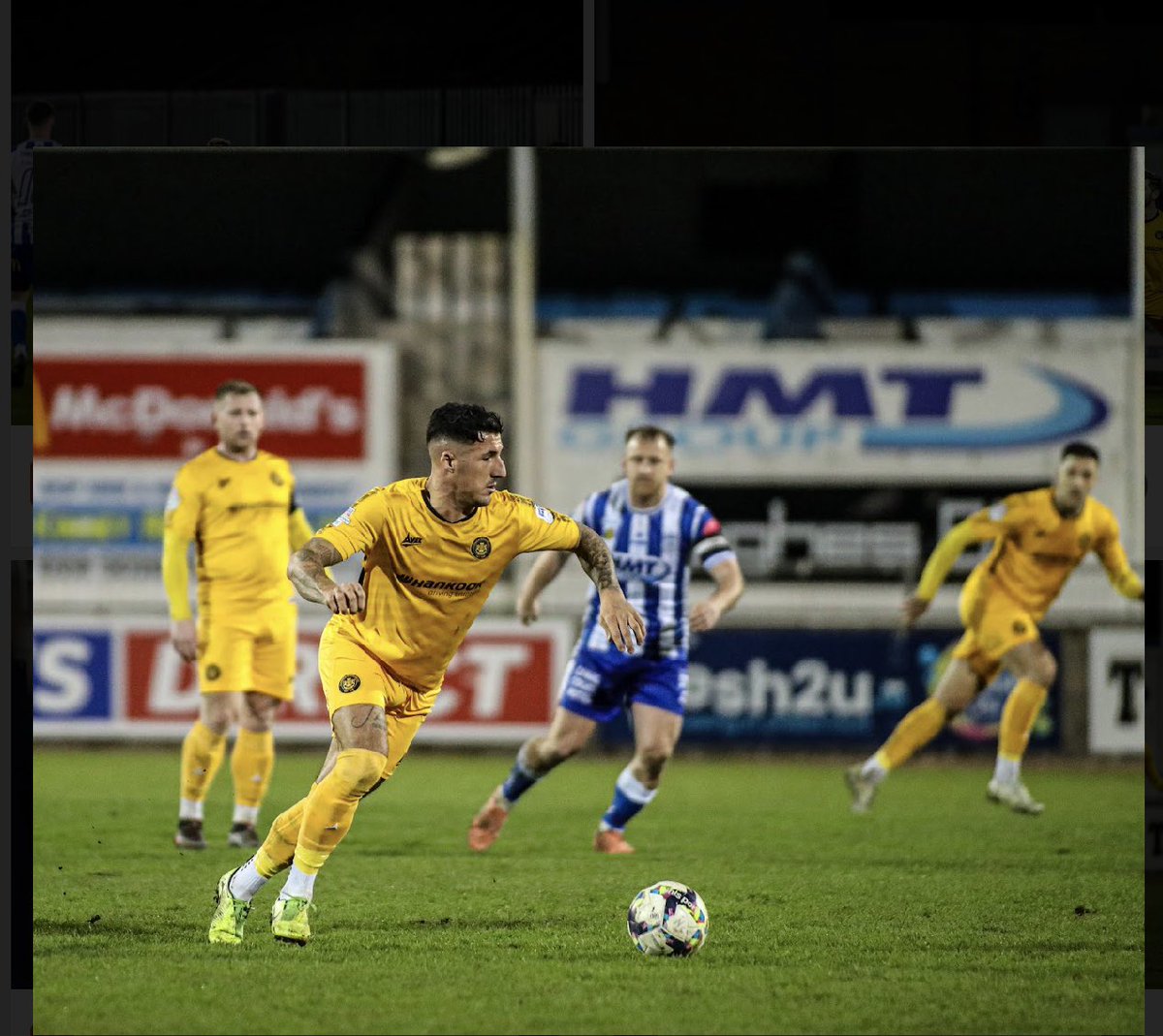 Friday night lights… +3 points!..⚽️🧡✅