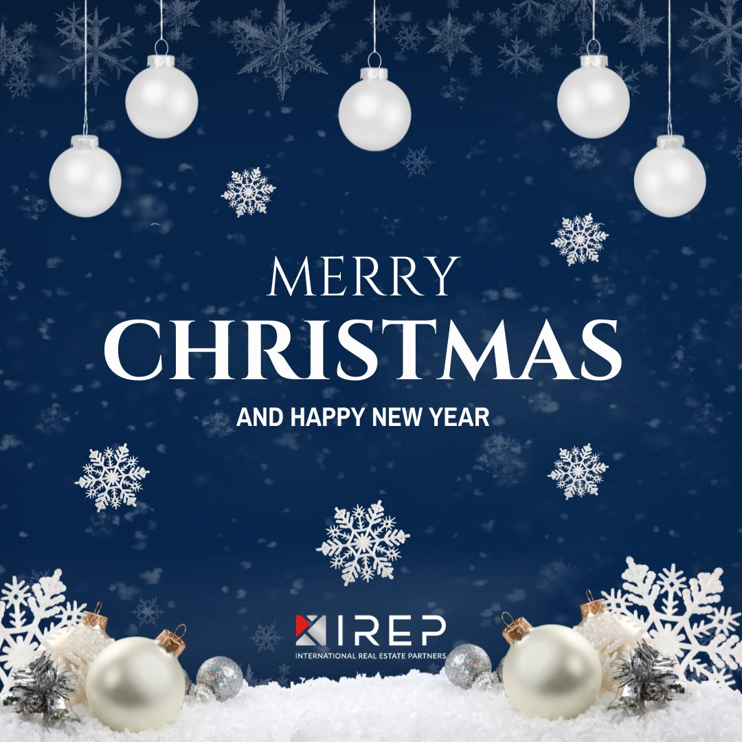 irepartners's tweet photo. Merry Christmas &amp; Happy New Year 2024 from all of us at @irepartners🎄🎉 

May this festive season be filled with joy, warmth, and cherished moments.

#merrychristmas #happynewyear #IREP #celebration #joyfulmoments #happyholidays https://t.co/N2K97fFaGz