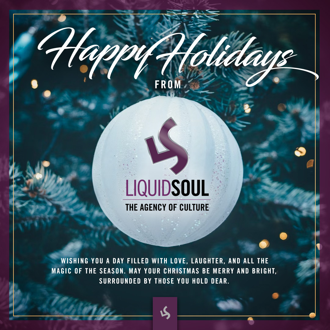 Merry Christmas to the clients, staff and families of LIQUID SOUL. We wish you all a warm and festive Holiday Season! #MerryChristmas #JoyToTheWorld #HappyHolidays #LiquidSoulCulture