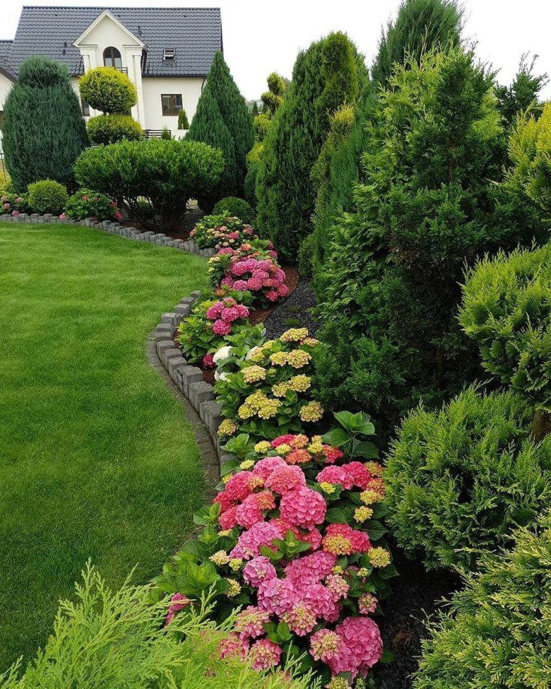 #mixborder #flowering #flowers #flowergarden #flowerbed #landscaping #gardendesign