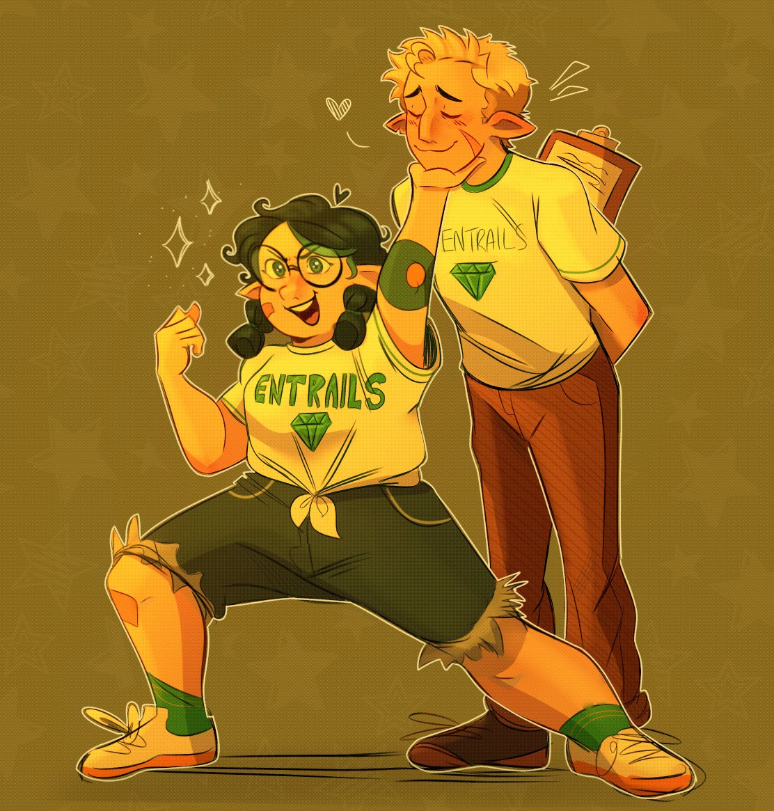 they are the silliest sillies ever (based off dana’s new art!) #theowlhouse #toh