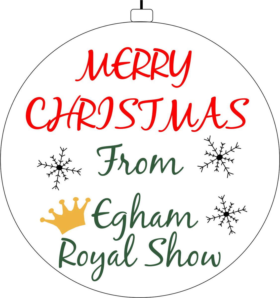 The Egham Royal Show Committee would like to wish everyone a Merry Christmas!

We hope your all enjoying your christmas plans!

#eghamshow #eghamroyalshow #royaleghamshow #merrychristmas
