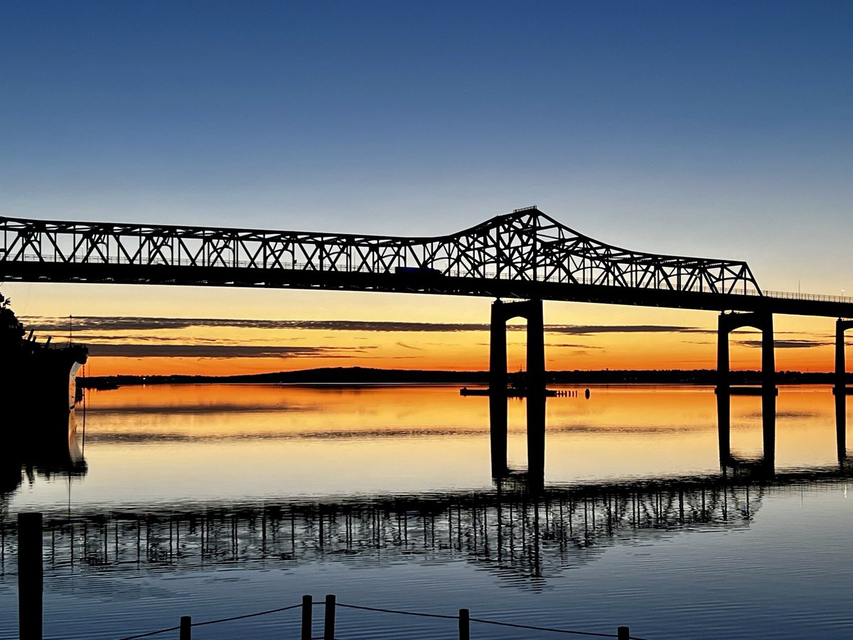 Sunset in #FallRiver Friday night