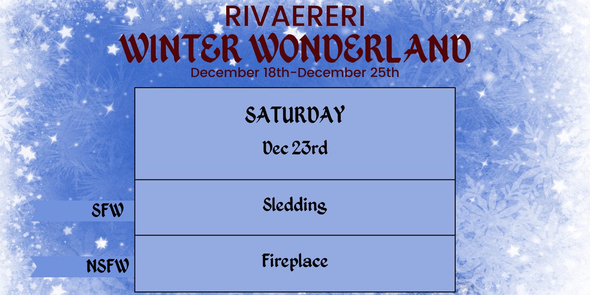 Day 6:

❄️ Sledding and Fireplace ❄️

#rivaereriwinterwonderland