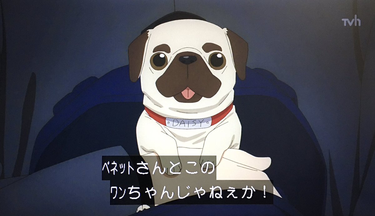 デイジーちゃんはパグかな？ #SPY_FAMILY #スパイファミリー